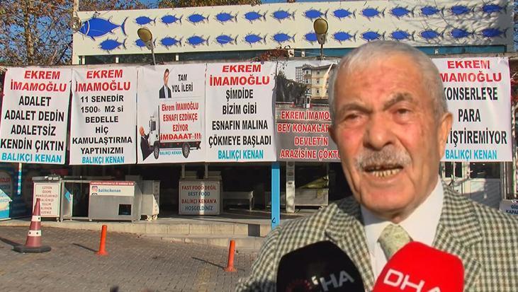 Balıkçı Kenan ile İBB arasındaki yol anlaşmazlığı! ‘Yanlış belgelerle, haksız belgelerle yerimiz yıkıldı’